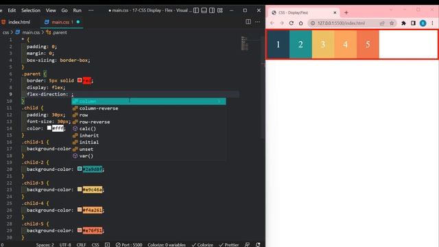 20 CSS Display Flex شرح العرض المرن смотреть онлайн