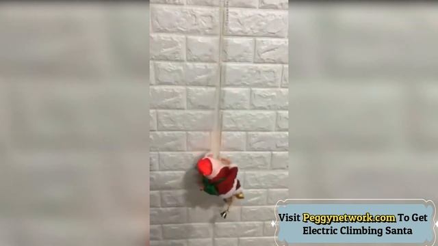 Electric Climbing Santa Ladder Review - Christmas Decorations смотреть онлайн