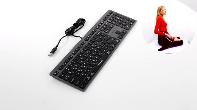 НИКС Компьютерный Супермаркет: видео про Клавиатура A4Tech Fstyler FX50 Проводная #1 смотреть онлайн