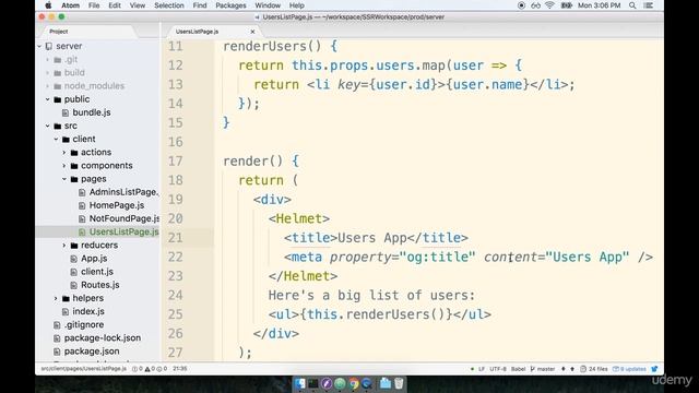 React Helmet in Practice | Adding SEO Support | Server Server Side Rendering with React and Redux смотреть онлайн