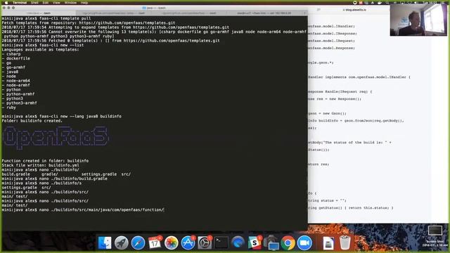 OpenFaaS Java Template смотреть онлайн