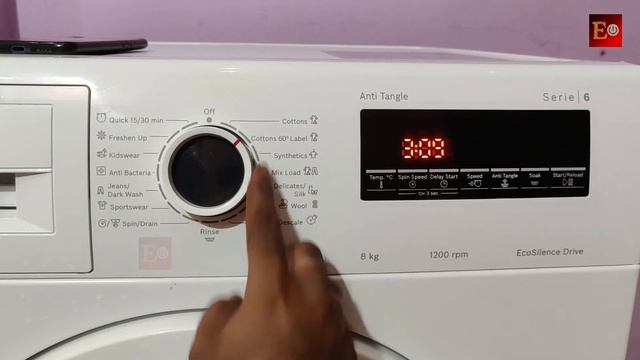 Bosch Front Load Washing machine Demo | How to use Bosch Front Load Washing machine | Bosch смотреть онлайн