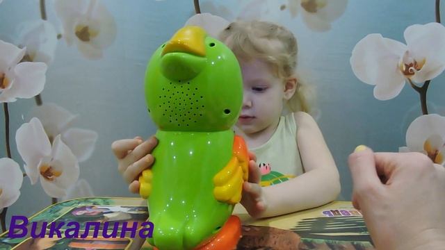 Интерактивная игрушка для малышей "Умный попугай" смотреть онлайн