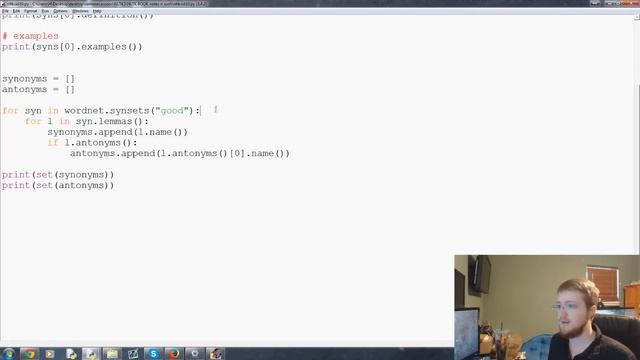 WordNet - Natural Language Processing With Python and NLTK p.10 смотреть онлайн