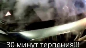 Сухая мойка двигателя паром  БМВ F01 3 0D