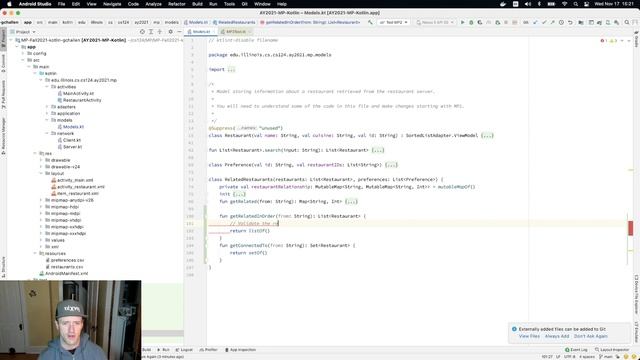 CS 124 Kotlin: Sorting Related Restaurants смотреть онлайн