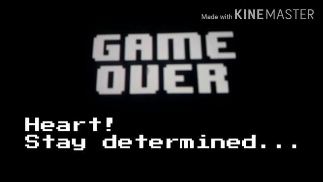 (UNDERTALE) Game Over Screen (KineMaster) смотреть онлайн