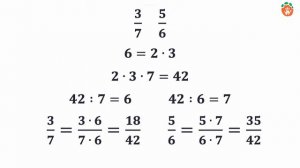 Как привести ДРОБИ к общему знаменателю. Сравнение дробей || Математика, 6 класс || Урок № 9