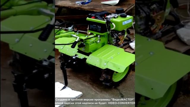 мото-блок Аврора 105 Е обкатка смотреть онлайн