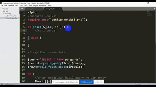 NGOBAR #2 Membuat REST API dengan Bahasa Pemrograman PHP смотреть онлайн