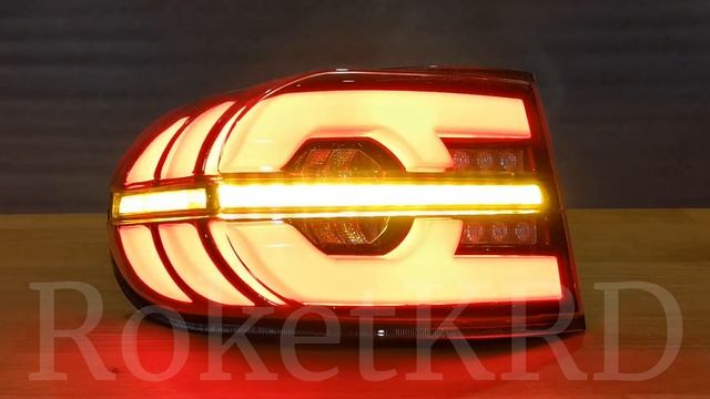 Задние фонари Toyota Fj cruiser LED смотреть онлайн