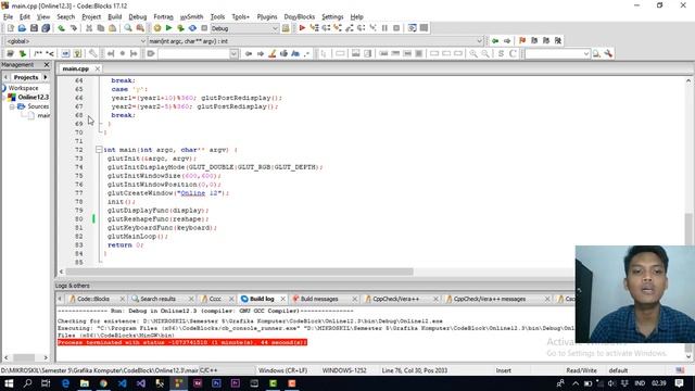TugasMikroskilGrafika2019 Viewport And windows in OpenGL смотреть онлайн
