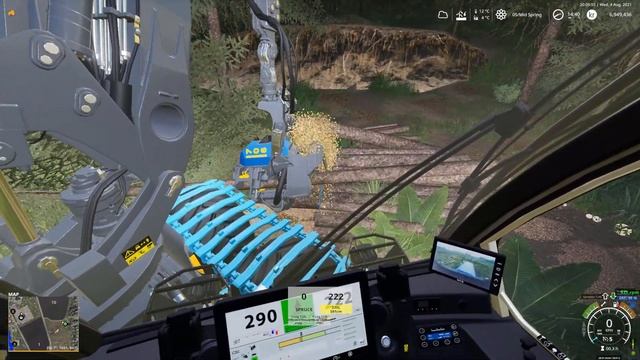 New Map - Kalador | And Rottne H21D Action | FS19 Forestry - Timelapse смотреть онлайн