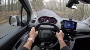 ТЕСТ ДРАЙВ ПЕЖО РИФТЕР( 1.5 БЛЮ-ШДИ 102 Л.С./HP) POV TEST DRIVE PEAGEOT RIFTER