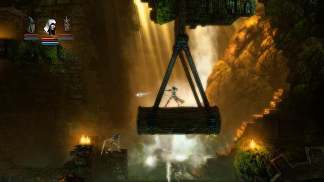 Trine Enchanted Edition и Trine 2 Complete story - показательный геймплей с комментарием смотреть онлайн