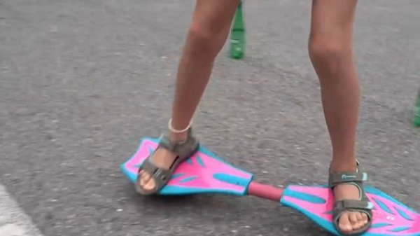 Vlog. Easy Breezy. Учимся ездить на скейте Ripstik. Урок 1