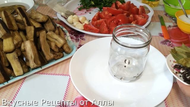 Маринованные Баклажаны на Зиму! Все будут в Восторге! Самый Вкусный Рецепт! смотреть онлайн