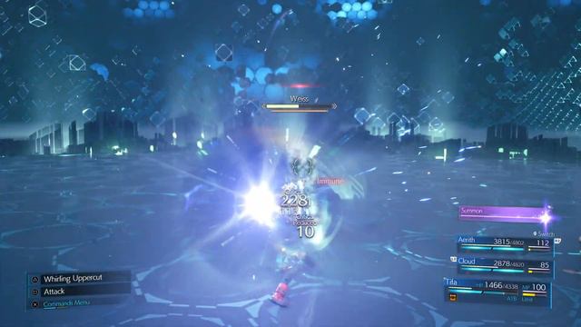 FF VII REMAKE Weiss vs Tifa (Sonic Strikers) смотреть онлайн