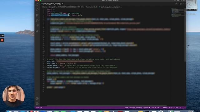 Send Bulk SMS from Your Number Using GSheet, Python, and Automator [100% Free, No Hidden Costs] смотреть онлайн