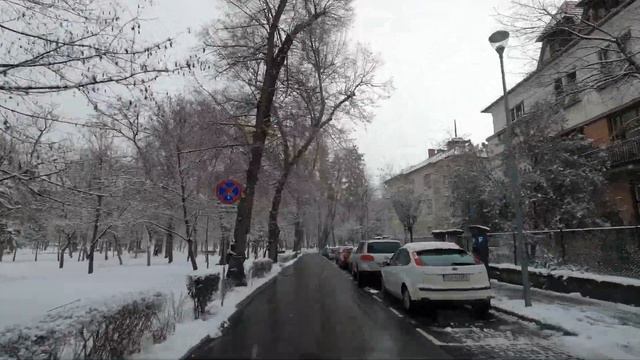 Cluj-Napoca, Filmare 4K, Iarna 2021, Zapada. смотреть онлайн
