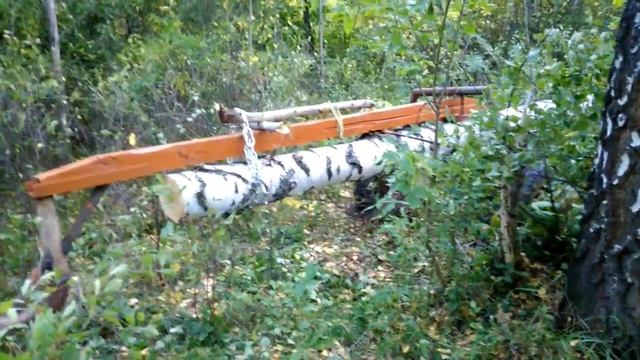 ПРИЦЕП ДЛЯ ПЕРЕВОЗКИ БРЕВЕН / БРЕВНОВОЗ смотреть онлайн