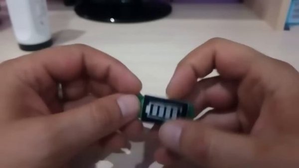 Индикатор заряда для li-ion аккумуляторов 1s 3.7v с AliExpress