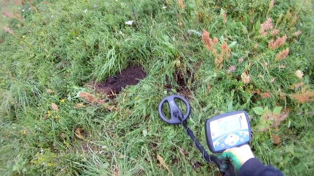 Первый пробный коп с китайским Minelab X-Terra 705 MT 705