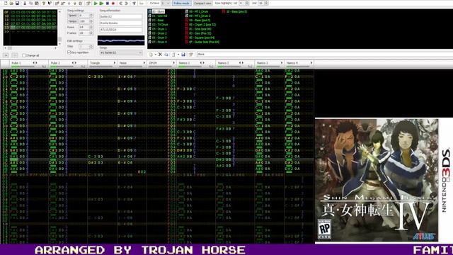Famitracker Bits - Battle-B2 (Shin Megami Tensei IV) [N163] смотреть онлайн