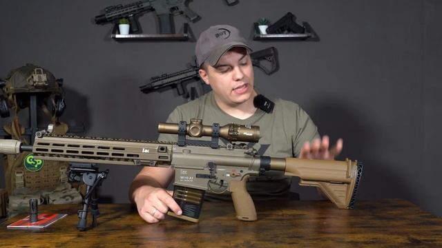 Heckler & Koch M110A1 CSASS Airsoft | GSP Gun Check смотреть онлайн