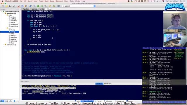 AquaStax LiveStream Part 21 - A Cocos2d-JS Puzzle Game смотреть онлайн