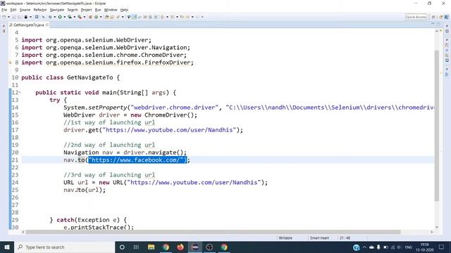 How To Open Browser and Application URL In Selenium Webdriver Tutorial for Beginners смотреть онлайн