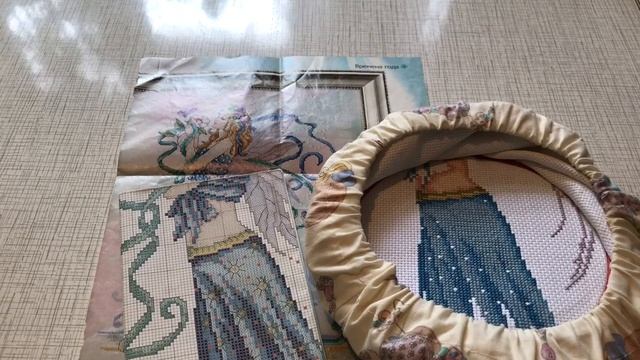 СП Вышиваем по книгам и журналам/Отчёт 3/Вышивка крестом смотреть онлайн