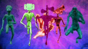 Сиреноголовый Картун Кэт Халк Краноголовый Т800 Картун Кэт Дог утренняя пробежка