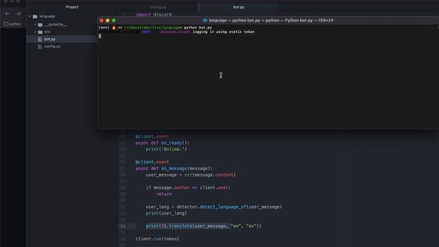Making a Free Discord Translation Bot with Python - PART 3 смотреть онлайн