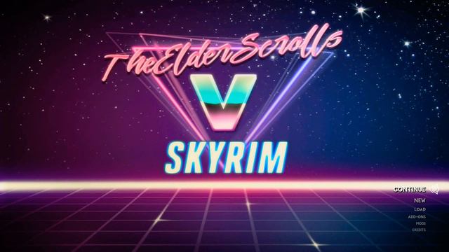 Retro Skyrim Main Menu смотреть онлайн