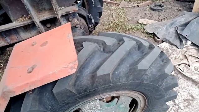 Мтзовская резина на трактор Т40ам.Что будет?? смотреть онлайн