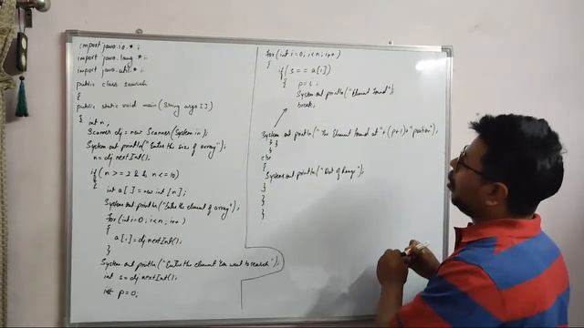 Class 10 : Array : Searching And Sorting