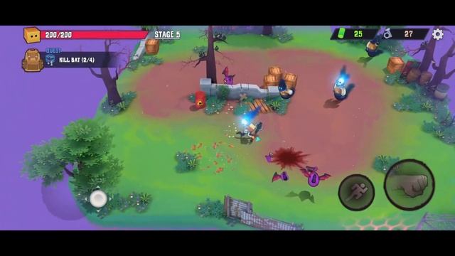 Box Head: Zombies Must Die! Gameplay Walkthrough Part 1 смотреть онлайн