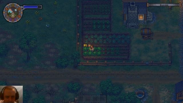 Graveyard Keeper прохождение 2. Ремонт морга и кладбища. Огород. смотреть онлайн