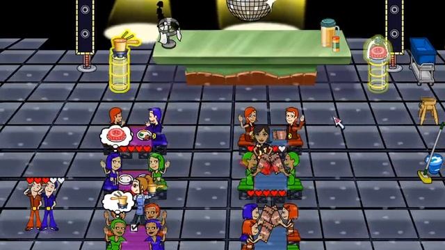 Diner Dash 4: Hometown Hero - Florence's Groovy Disco - Multiplayer: Cupid's Contest - Hard смотреть онлайн
