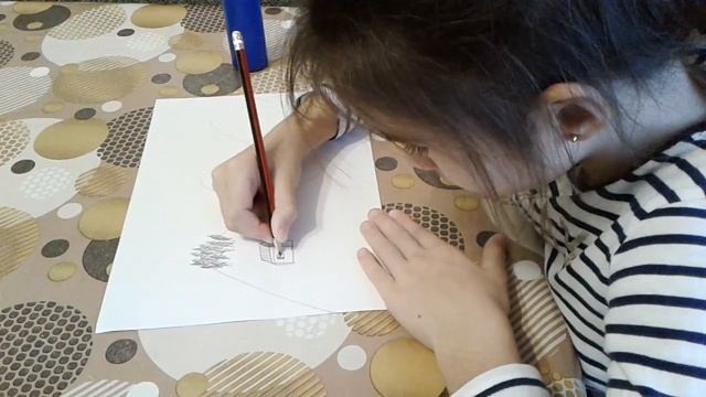 Рисуем горную местность смотреть онлайн