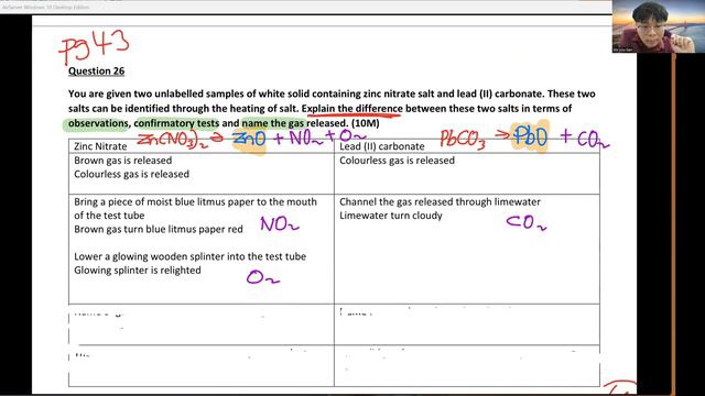 F5 Seminar - Chemistry [Tutor You Tian - English conducted] смотреть онлайн