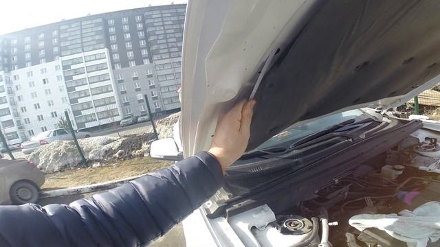 УСТАНОВКА газлифтов (упоров) капота FAW BESTURN X80 смотреть онлайн