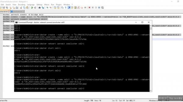 Apache solr cloud docker getting started | Apache solr installation docker | docker an example