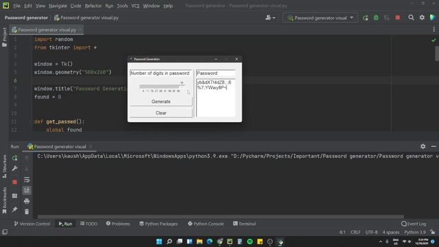 Password that takes 1000+ centuries to crack!?? (python and tkinter module) смотреть онлайн