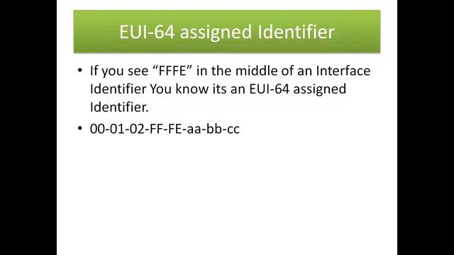 EUI 64 Assigned Identifier #eui64 #ipv6 смотреть онлайн