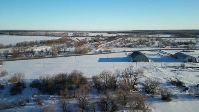 Полет от трассы Тюмень-Омск до с. Гилево. 12 марта 2023 г. смотреть онлайн