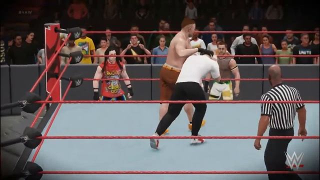 WWE RAW. 14 Elimination. 1 Lap. 7 Fight. Daniele vs. Indus смотреть онлайн