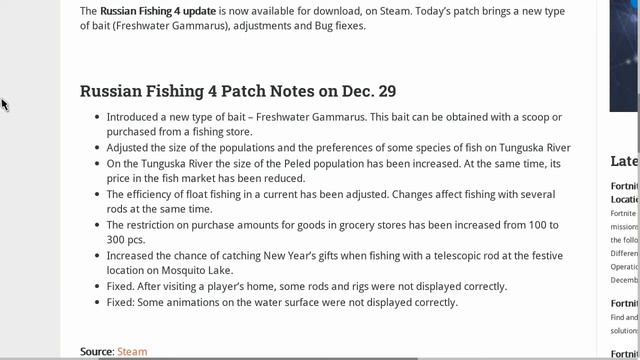 *NEW* Russian Fishing 4 Content Update Out Now!! смотреть онлайн