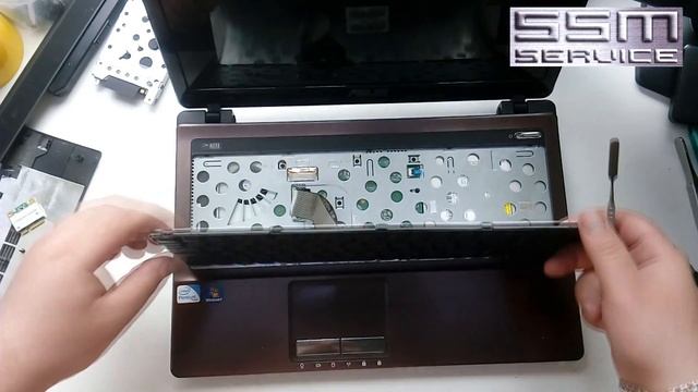 Как разобрать ноутбук Asus K53S смотреть онлайн